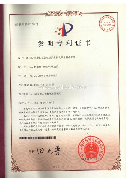 China Wenzhou Weipai Machinery Co.,LTD Unternehmensprofil
