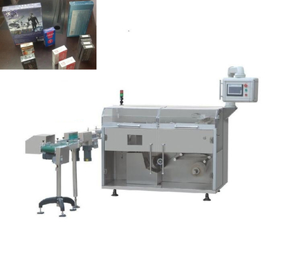 Automatische Poker-Parfüm-Kondom-Seifen-Kosmetik-Box BOPP-Film-Transparente Membran 3D-Verpackung Zellophan-Wickelmaschine