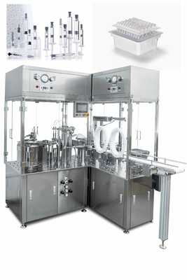 Automatische Prefilled Spritzen-Füllmaschine für 0.5-10ML, Genauigkeit ±1-2%, 1200-1600p/h, 380V/220V 50-60Hz
