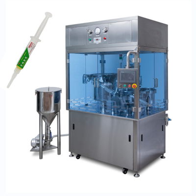 Vollautomatischer Betrieb Plastik-Impfstoff-Vorgefüllte Spritze-Maschine OEM-Vorgefüllte Spritze-Füllmaschine