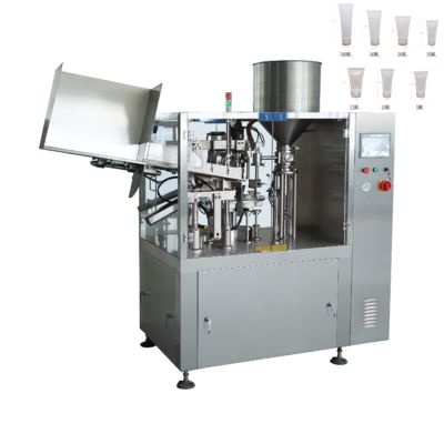 PLC-Füllmaschine für die Verdichtung von Weichrohren 30-50 pcs/min für Milchprodukte