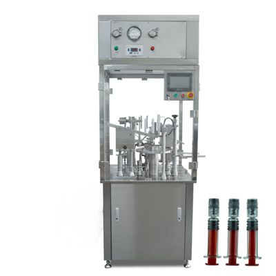 Automatische Spritzefüllmaschine für Pharmaunternehmen