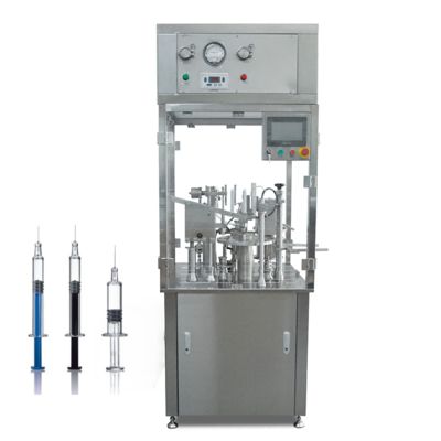 Hochviskosität Kosmetisches Gel Zahnpasta Deckung Steckverstrickung Lock Impfspritze Füllmaschine