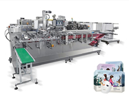 Cutting With Folding Function Non Woven Mask Machine Automatic Bag Forming Facial Mask Machine