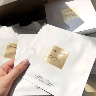 Befeuchtende beruhigende Gesichtsgesponnene Kosmetik 50Hz der masken-Verpackungsmaschine-80mm nicht