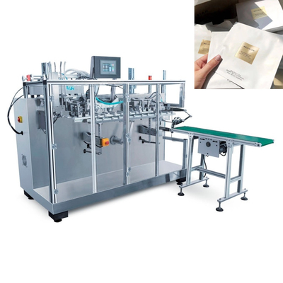 Befeuchtende beruhigende Gesichtsgesponnene Kosmetik 50Hz der masken-Verpackungsmaschine-80mm nicht
