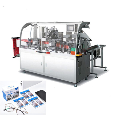 Plc-Steuerfeuchtpflegetuch-Verpackmaschine-niedriger Energieverbrauch, kundengebundenes nass Gewebe, das Maschine herstellt