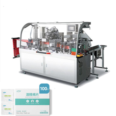 Automatisches HochgeschwindigkeitsAlkoholtupfer, das Maschine 100mm einfach zu benützen herstellt