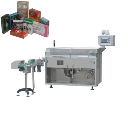 Automatische Parfüm-Kosmetik-Box-Überpackung Zellophanfilm-Wickelmaschine