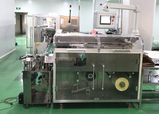 Horizontale automatische Filmhülle-Schrumpfungsmaschine für Zigaretten-Kasten-einfache Operation