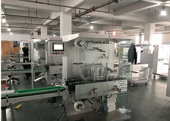 Automatisches Edelstahl-Abdeckung PLC-Kontrollsystem der Film-Verpackmaschine-304