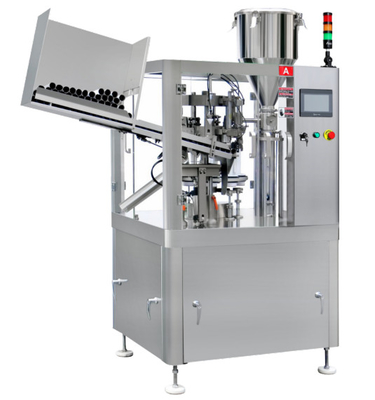 Aluminium- Zahnpasta-Rohr-Füllung und versiegelnde Maschine Plastik-40/Min 200ml