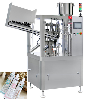 Salben-füllendes versiegelndes Maschinen-Aluminiumsahnekunststoffrohr 200mm