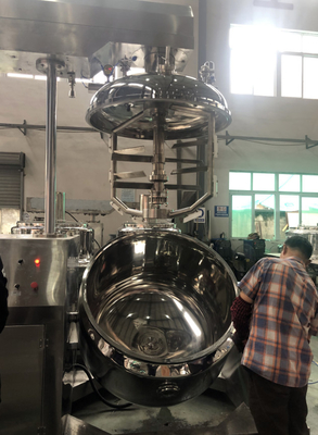 1000L Hochleistungscreme-Machinerie Vakuum Homogenisierung Emulgator Gel Mischmaschine