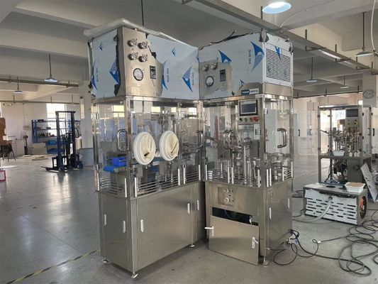 Automatic Denesting Vacuum Filling Stoppering Machine for Prefilled Syringes