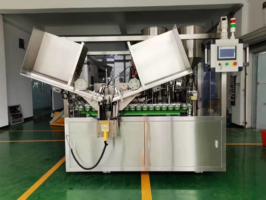 Automatische, preisgünstige, mit Laminat versehene Rohrmaschine/Zahnpasta-Rohrfüllmaschine/Kosmetikcreme-Rohrfüllmaschine