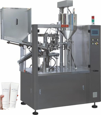 Füllende und versiegelnde Maschinenkosmetische Sahnerohr-Zahnpastarohr-Aluminiumfüllmaschine des automatischen weichen Kunststoffrohrs