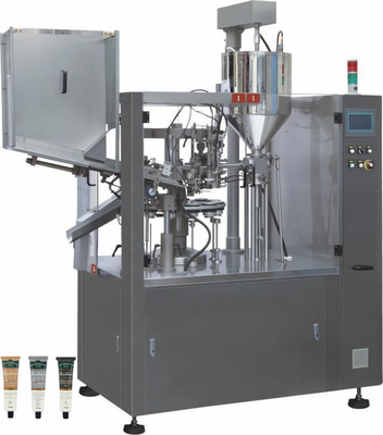Automatische Hochgeschwindigkeits-Körpercreme Lotion Weichrohr-Füllmaschine Kunststoffrohr-Füll- und Dichtmaschine für Zahnpasta