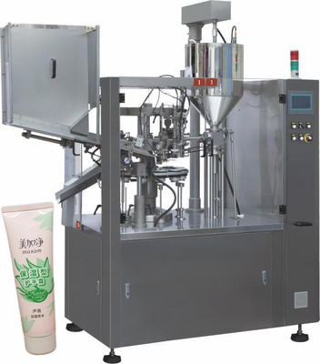 Kosmetische Creme Zahnpasta Kunststoffröhre Füllstoff Verpackung Füll- und Versiegelungsmaschine