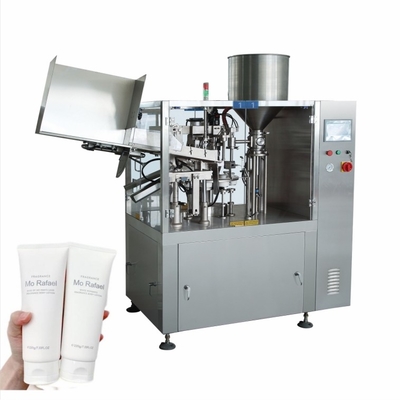 Füllende und versiegelnde Maschinenkosmetische Sahnerohr-Zahnpastarohr-Aluminiumfüllmaschine des automatischen weichen Kunststoffrohrs