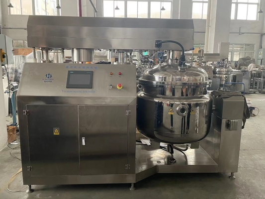 Hochwertige Zahnpasta Vakuum Emulgator Labormischmaschine Vakuum Emulgator Homogenizer Mischtank
