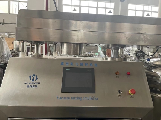 Hochwertige Zahnpasta Vakuum Emulgator Labormischmaschine Vakuum Emulgator Homogenizer Mischtank