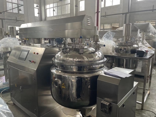 Hochwertige Zahnpasta Vakuum Emulgator Labormischmaschine Vakuum Emulgator Homogenizer Mischtank