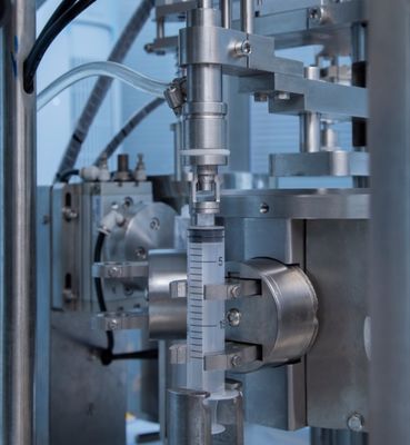 Automatische aseptische Einwegflüssige Medizin Plastikvorgefüllte Spritze Pfs-Füllmaschine