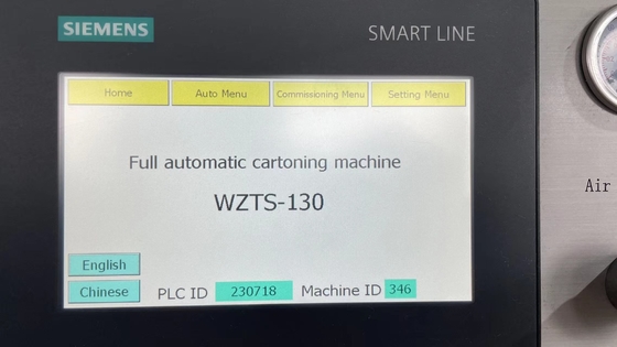 Vollautomatische High Speed Kartonbox Verpackung Flaschen Seife Kartonmachine