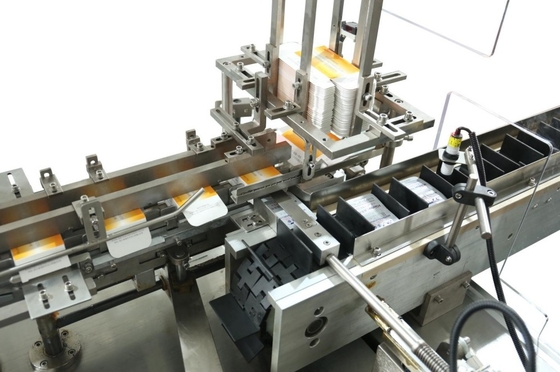 Automatische Hochgeschwindigkeitsmaschine für die kontinuierliche Kartonierung von Seifenboxen Kleinboxenverpackungsmaschine