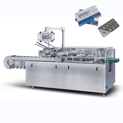 Hochgeschwindigkeits-Full-Automatic Kartonbox Kartonierung Verpackungsmaschine PLC-Steuerung Touchscreen-Betrieb