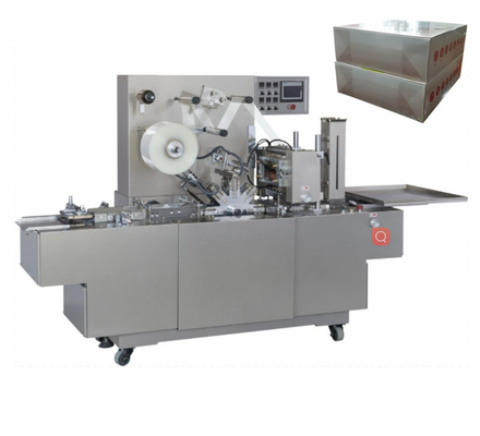 Automatische Zellophan-Verpackungsmaschine für Mediziner Box Film Packaging