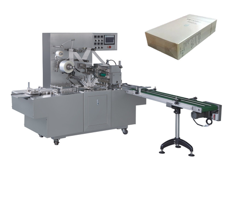 Hochgeschwindigkeits-automatische 3D-transparente Filmverpackungs- und Verpackungsmaschine für Kosmetik- und Lebensmittelkästen