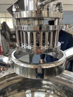 Hochwertige Zahnpasta Vakuum Emulgator Labormischmaschine Vakuum Emulgator Homogenizer Mischtank