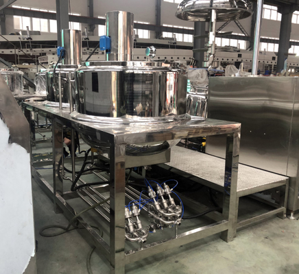 Hochwertige Zahnpasta Vakuum Emulgator Labormischmaschine Vakuum Emulgator Homogenizer Mischtank