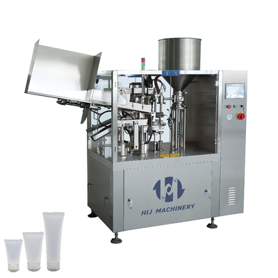 Automatische Maschine zum Füllen und Versiegeln von Kosmetikrohren