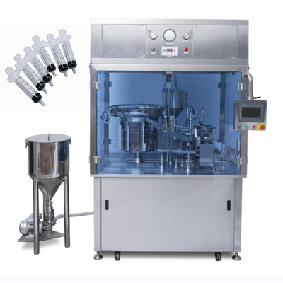 Automatische Spritzefüllmaschine aus Edelstahl 8ml/1800 - 2100 pro Stunde