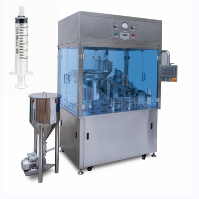 Vorgefüllte Plastikspülspritze Füll- und Abdeckmaschine für Flüssigkeit oder Gel