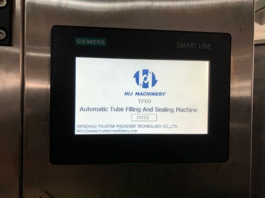 Füllende und versiegelnde Maschinenkosmetische Sahnerohr-Zahnpastarohr-Aluminiumfüllmaschine des automatischen weichen Kunststoffrohrs