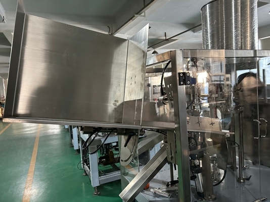 Automatische Zahnpastafüll- und Dichtmaschine