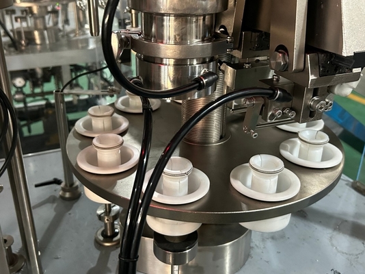 Automatische Zahnpastafüll- und Dichtmaschine