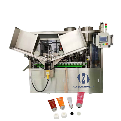 Hochgeschwindigkeitsmaschine zur automatischen Befüllung von Weichrohrcreme