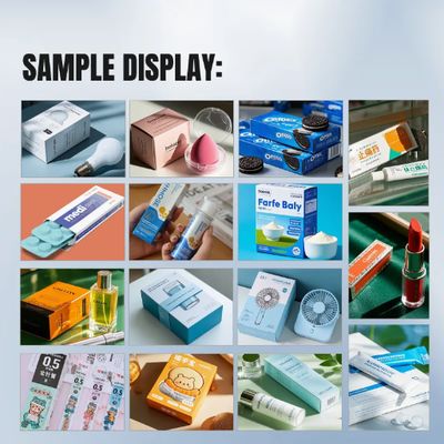 Automatische Kartonmaschine für Pharma-Lebensmittel Getränke 80 BoxenMin