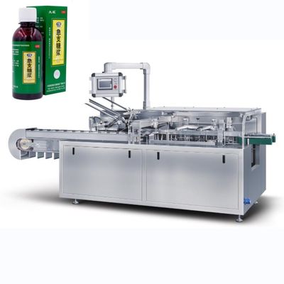 Automatische Kartonierer Papierfaltschachtel Automatische Kartoniermaschine für Kosmetiktuben, -flaschen und -gläser
