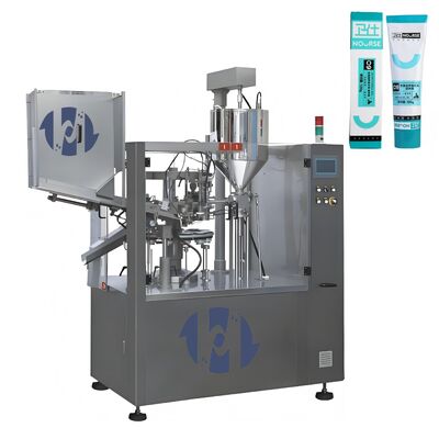 Kontrollierte automatische Kosmetik-Lotionen Handdesinfektionsmittel Gel Salbe Hautpflegeprodukte Creme Tube Füllmaschine Versiegelungsmaschine
