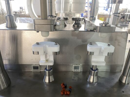 Desktop-Flasche und Vorgefüllte Spritze-Füllmaschine mit Laminar-Flusshaube