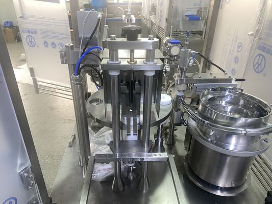 Hochviskosität Kosmetisches Gel Zahnpasta Deckung Steckverstrickung Lock Impfspritze Füllmaschine