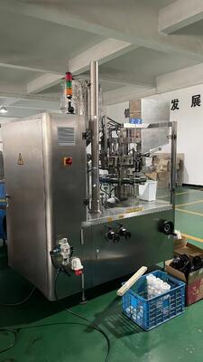 Kontrollierte automatische Kosmetik-Lotionen Handdesinfektionsmittel Gel Salbe Hautpflegeprodukte Creme Tube Füllmaschine Versiegelungsmaschine