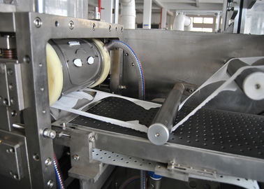 Staub-Beweis-automatische Gesichtsmaske, die Seitendichtpackungs-Maschine der Maschinen-drei herstellt