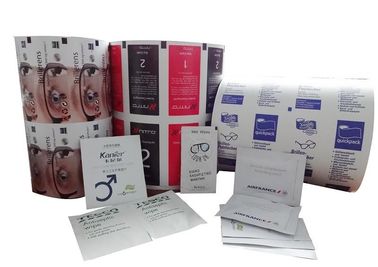 Horizontale Alkoholtupferentkeimung wischt Verpackungsmaschine, Feuchtpflegetuch-Verpackmaschine ab